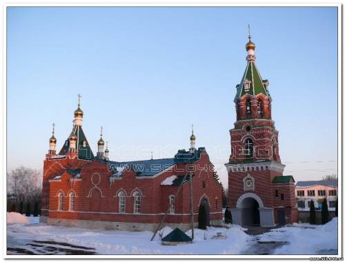 Церковь во имя архангела Михаила зима 2013г.