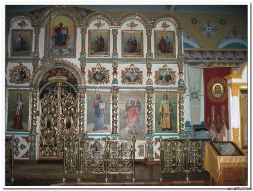 Главный престол Архангельской церкови