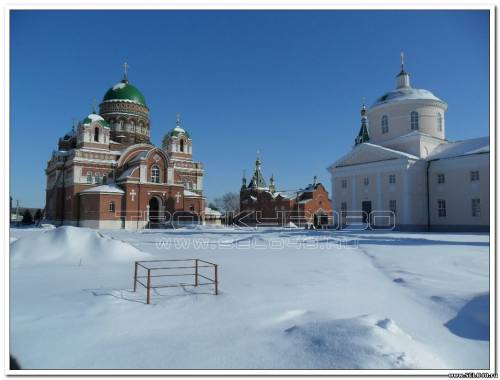 Троекуровский женский монастырь зима 2013г.