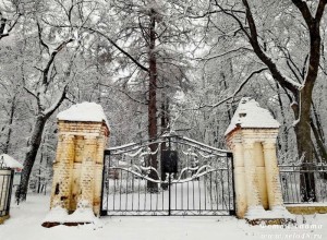 Троекуровский парк зимой