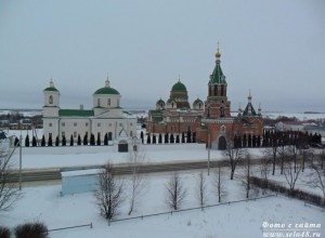 Общий вид Троекуровский  монастырь