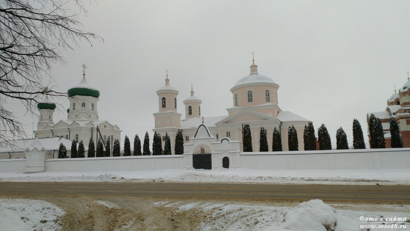 Троекуровский монастырь зима 2019
