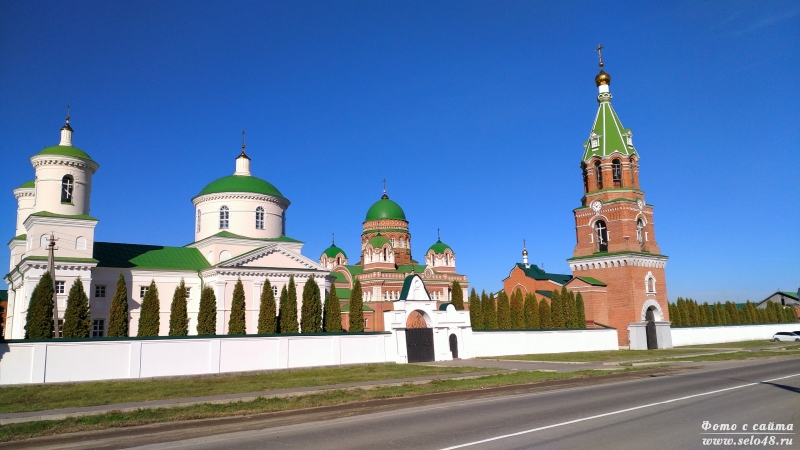 Общий вид Троекуровского женского монастыря - 2018