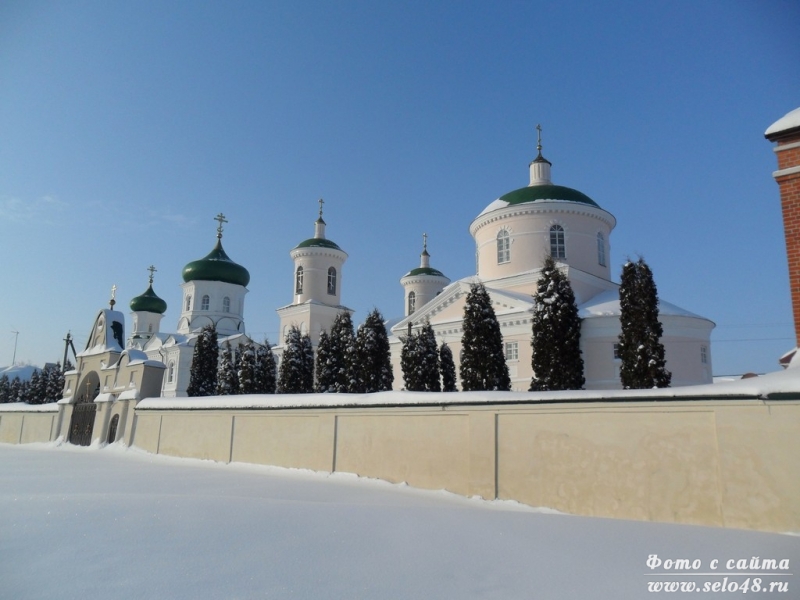 Троекуровский женский монастырь - зима 2017 г.