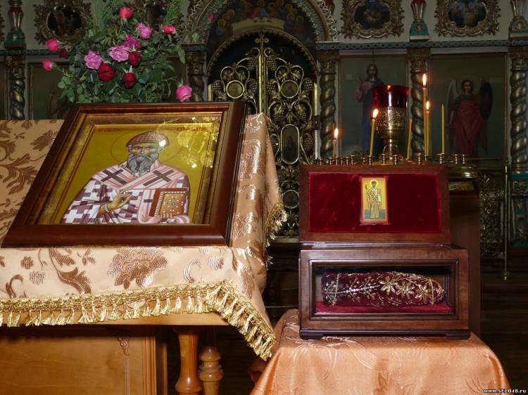 Икона и святыня святителя Спиридона