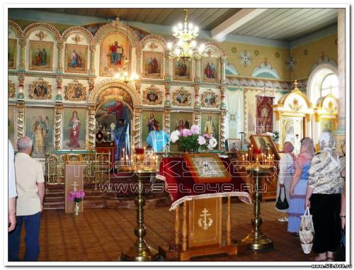 Служба в Архангельской храме на праздник