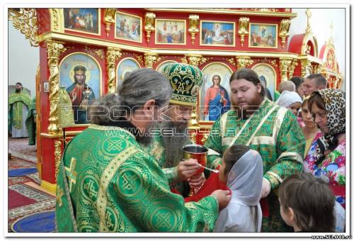 Епископ Елецкий и Лебедянский Максим - Причастие