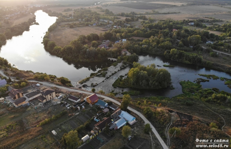 Троекуровская ГЭС вид с воздуха