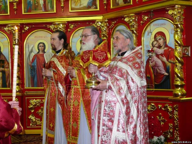 Пасхальной литургии - 2015 год в Троекурово